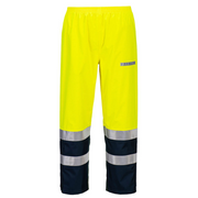 Portwest Bizflame Rain+ Hi-Vis Multi-Norm Contrast FR Winter Trousers