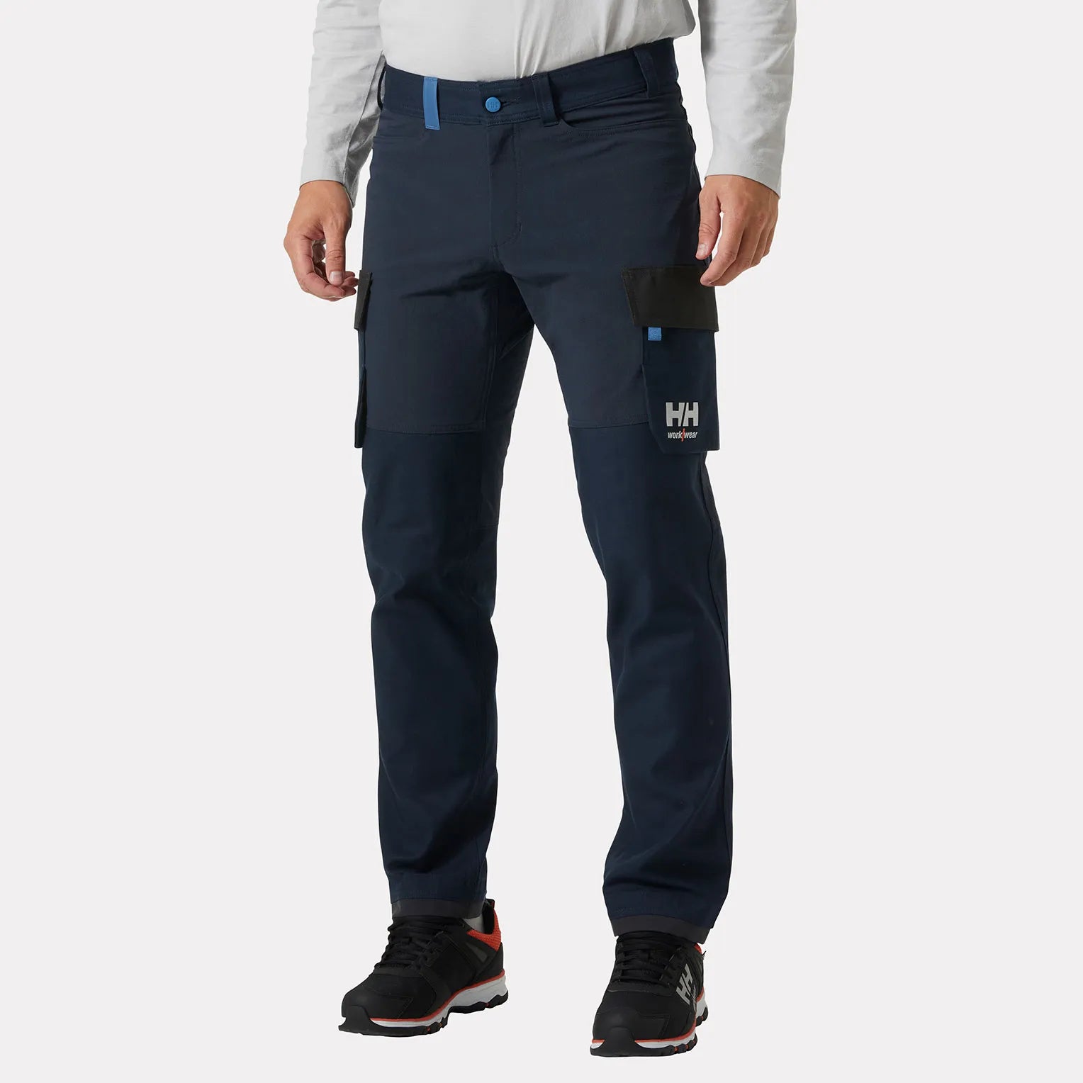 Helly Hansen Workwear Oxford 4X Cargo Pant - Navy/Ebony