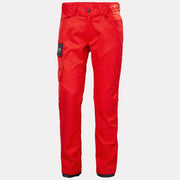Helly Hansen Workwear Manchester Service Pant - Alert Red/Ebony