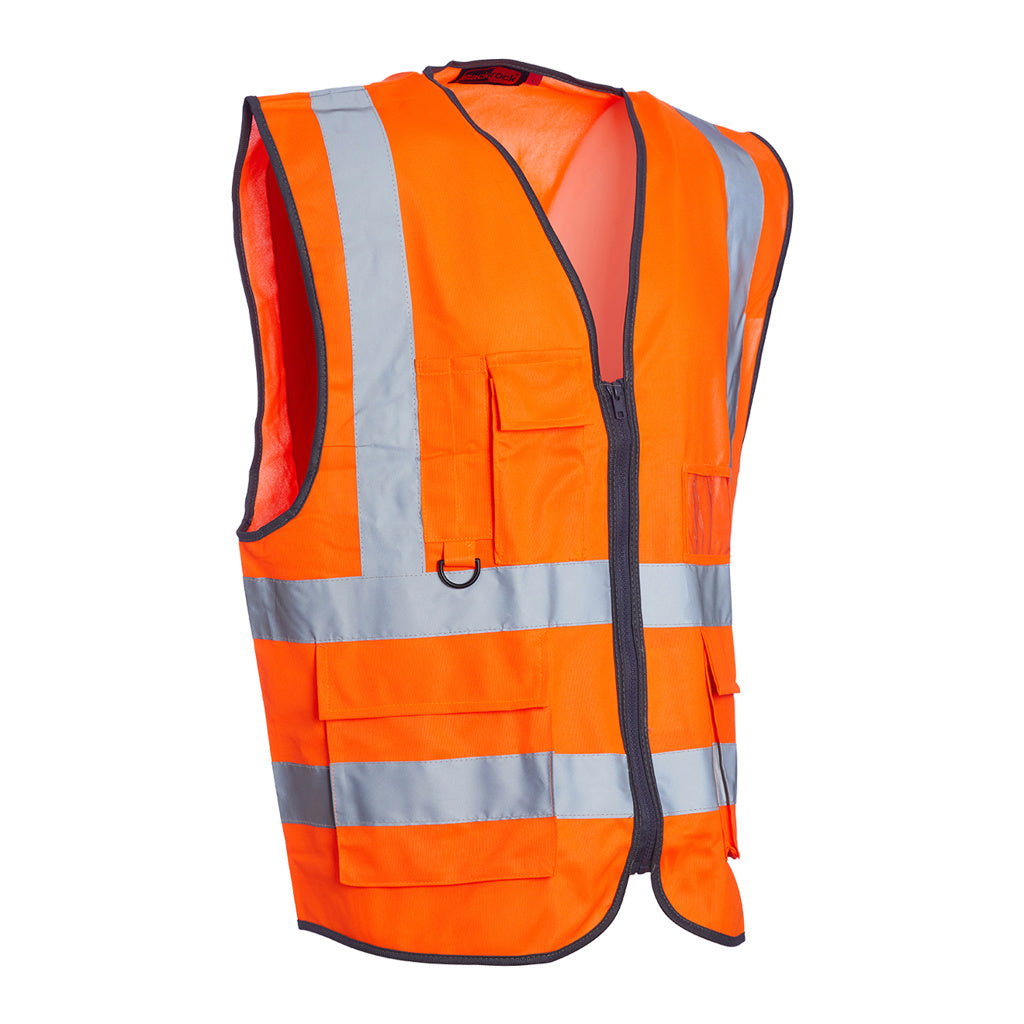 Blackrock Hi-Vis Premium Sleeveless Vest/Waistcoat