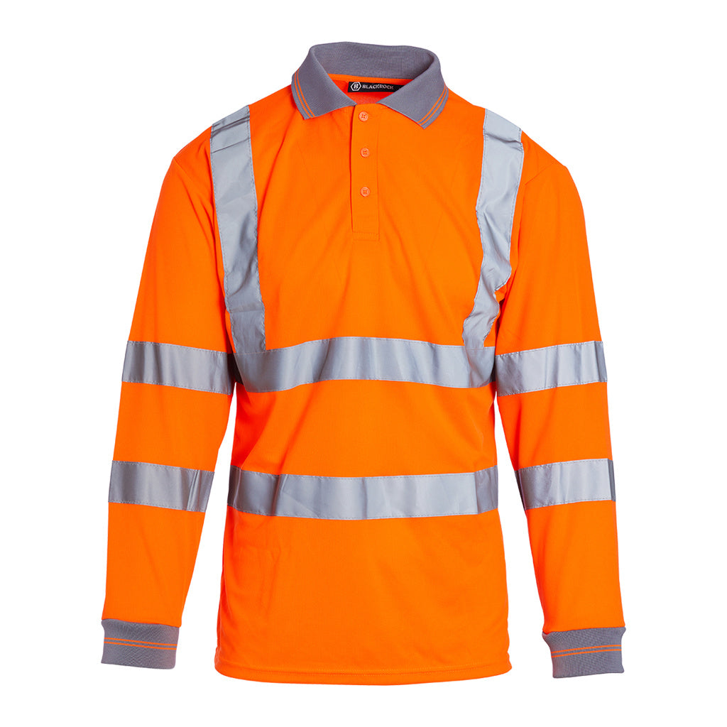 Blackrock Hi-Vis Polo Shirt Long Sleeve