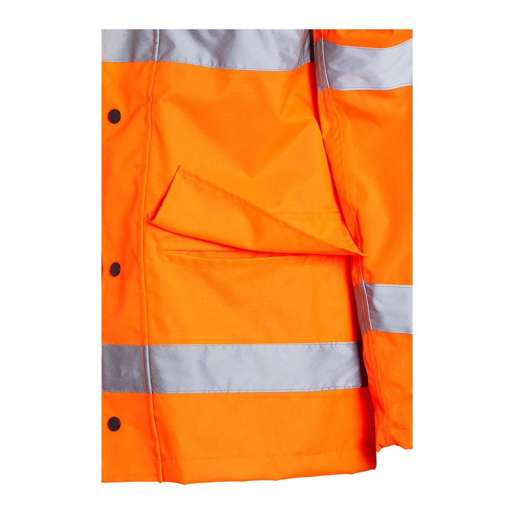 Blackrock Hi-Vis Lined Rain Jacket