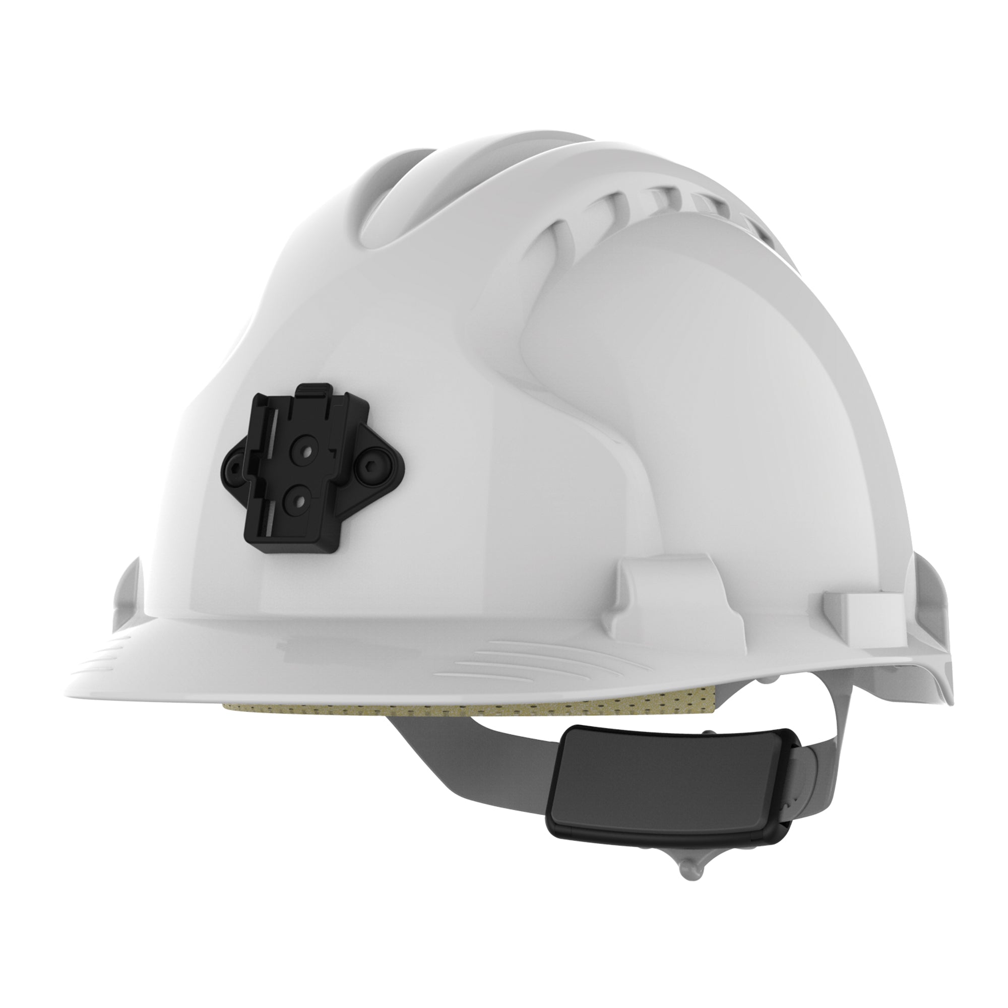 JSP EVO8 Safety Helmet with Lamp Bracket Railway