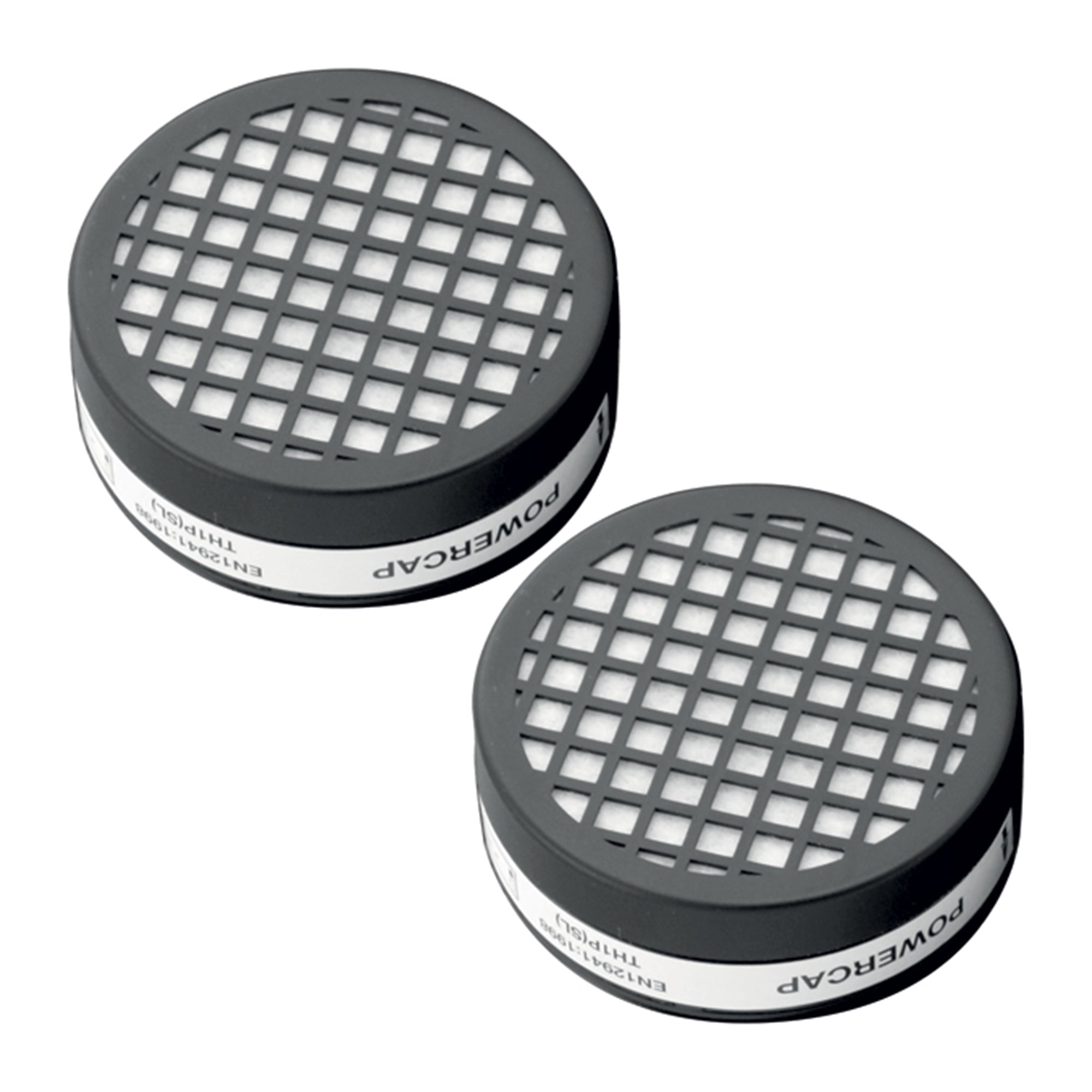 JSP Powercap Active Powercap Filters (Pair)- 1 Pair - Black