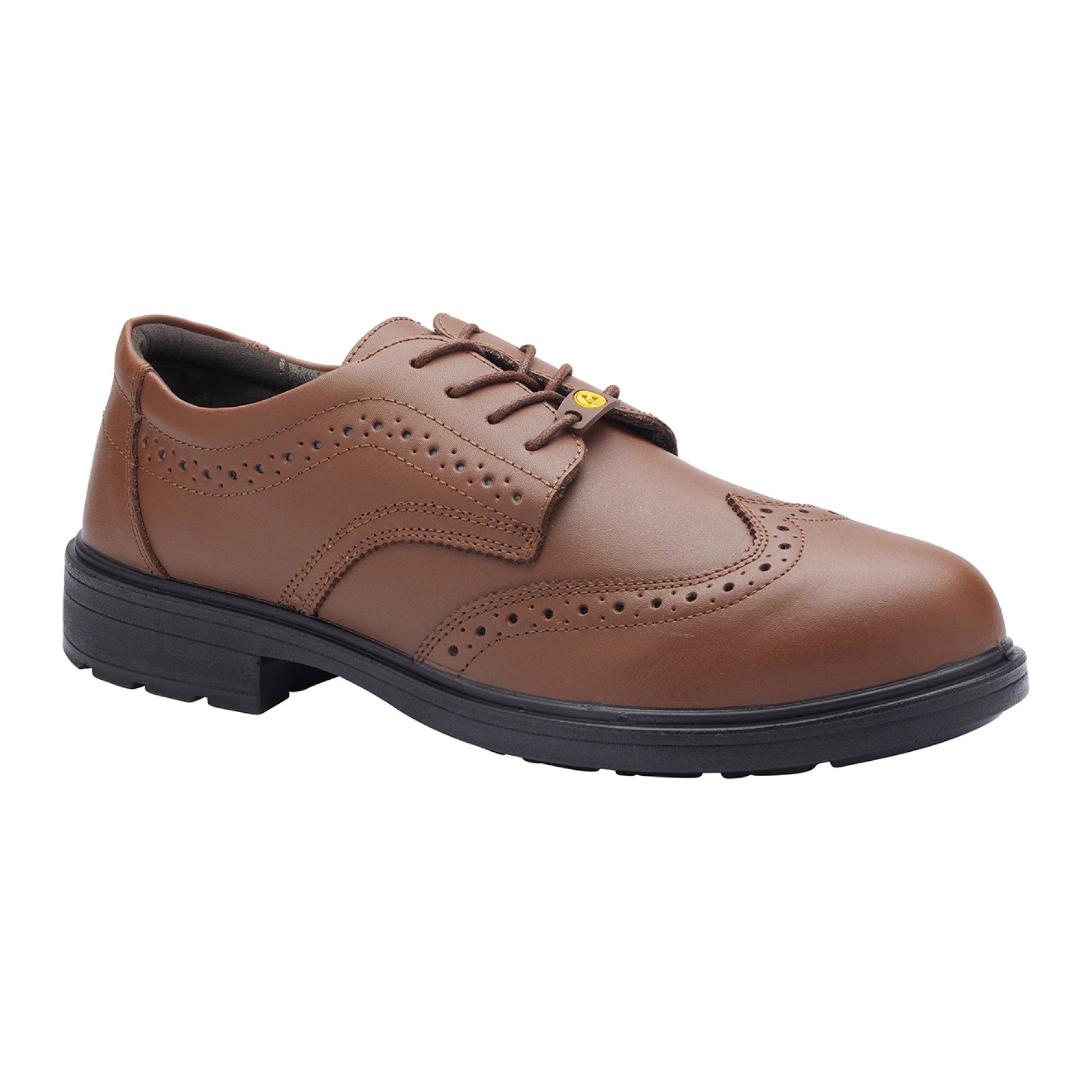 Blackrock Brown Brogue Composite ESD Safety Shoes