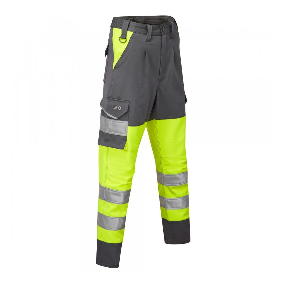 Leo Workwear BECKAMOOR Leo EcoViz Womens Stretch Cargo Trouser