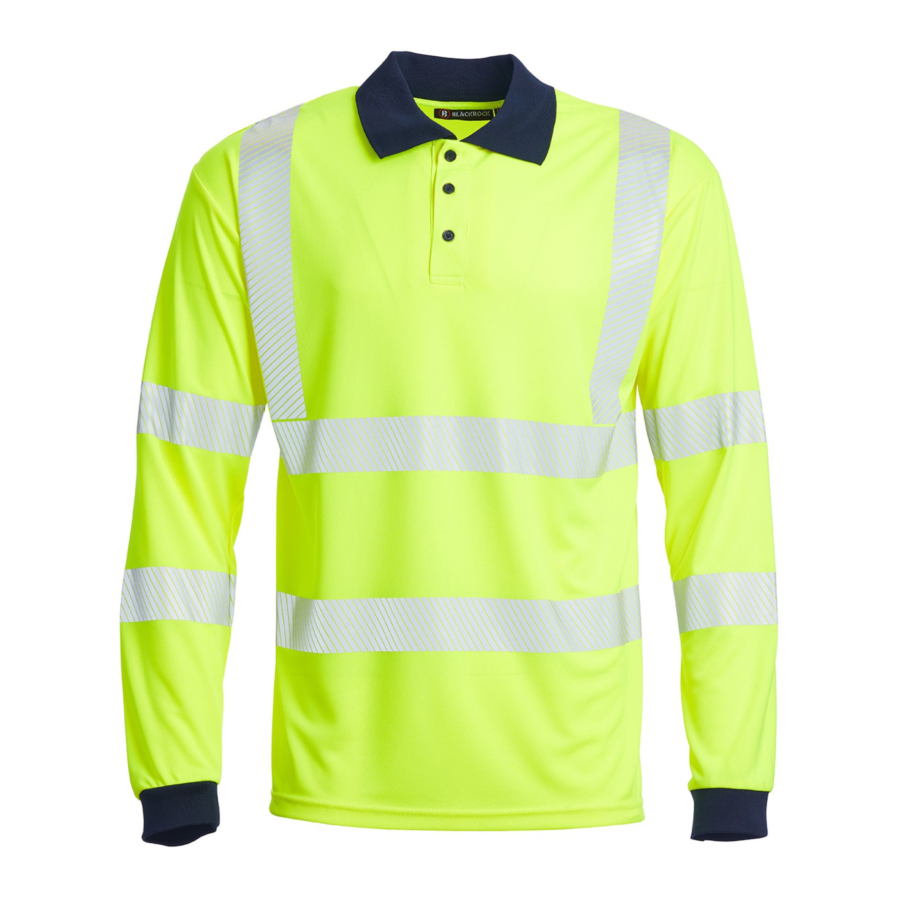 Blackrock Hi-Vis Eco Polo Shirt Long Sleeve