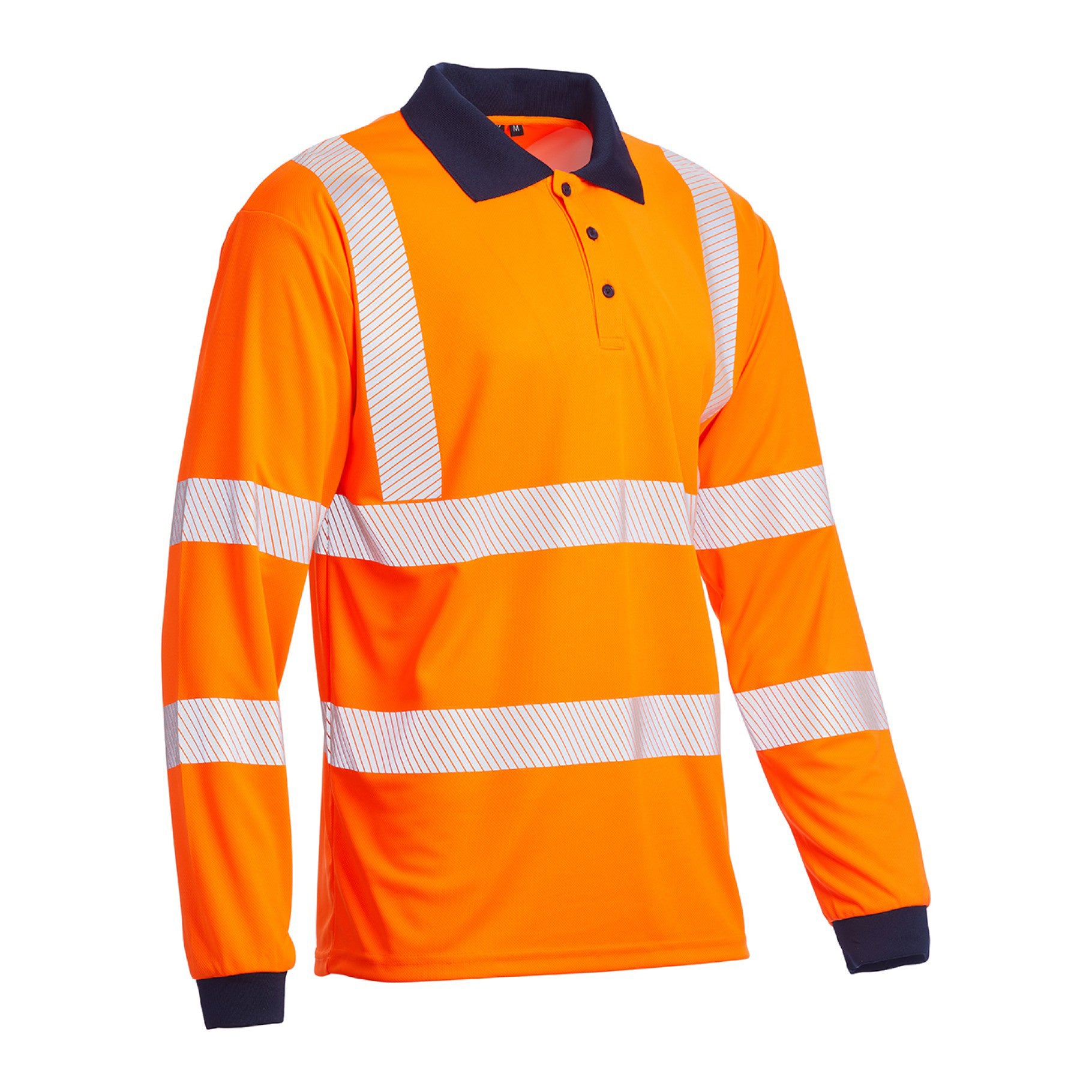 Blackrock Hi-Vis Eco Polo Shirt Long Sleeve