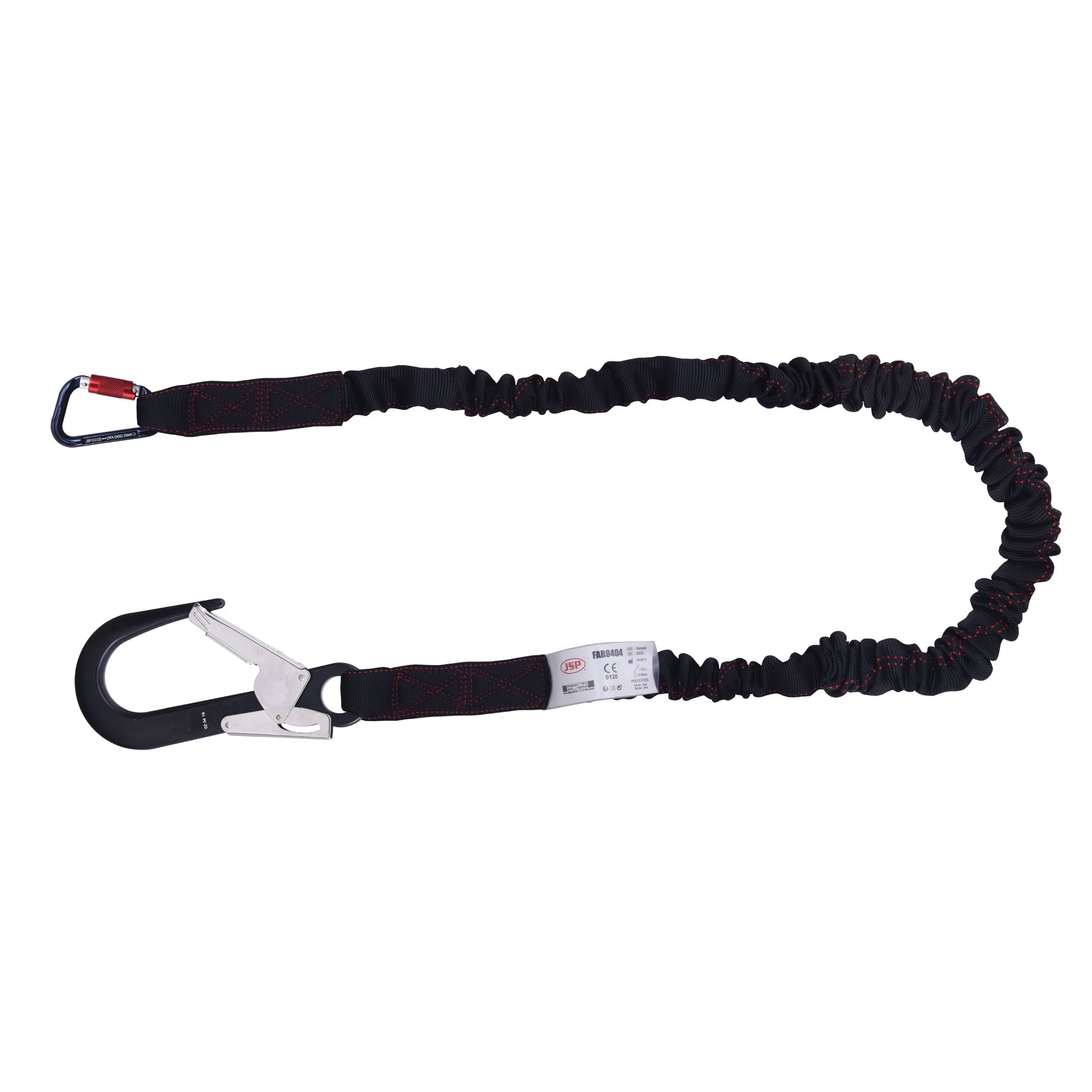 JSP K2 2m Single Fall Arrest Lanyard - Internal Energy Absorber