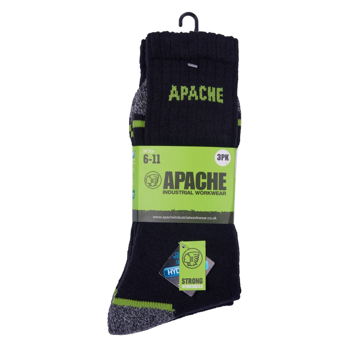 Burlington Apache 3 Pack Work Sock