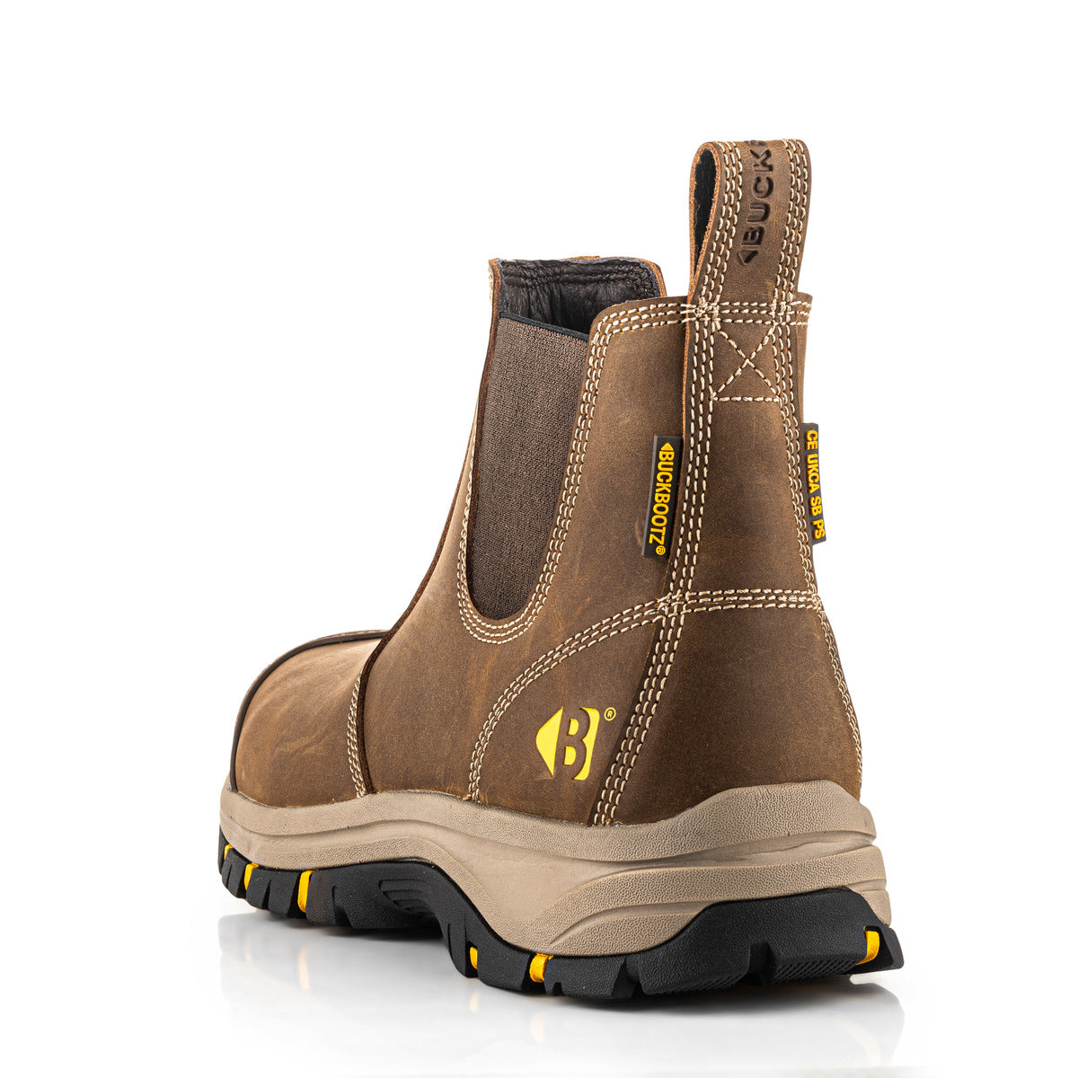 Buckbootz WIZARDZ Leather Safety Dealer Boot