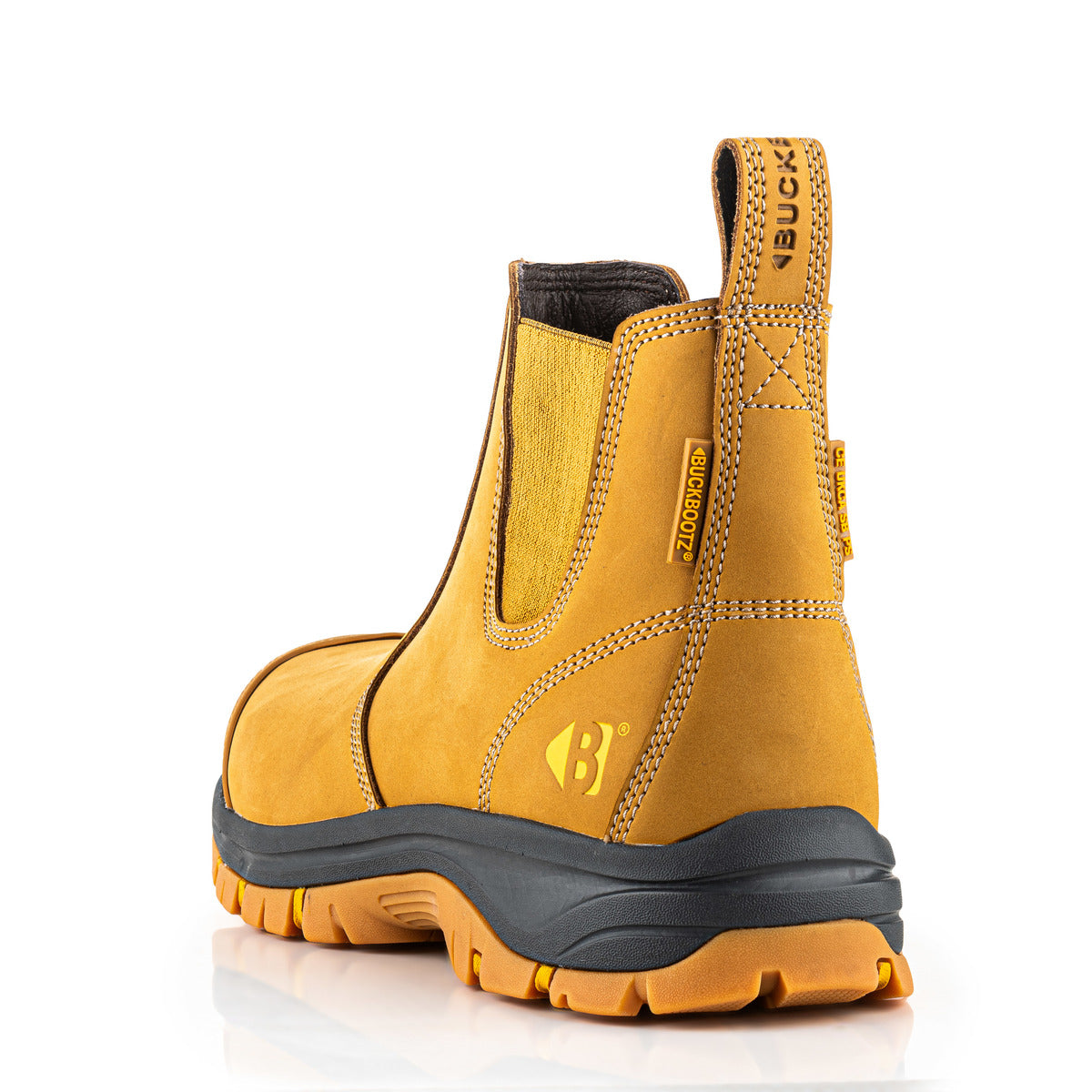 Buckbootz WIZARDZ Leather Safety Dealer Boot