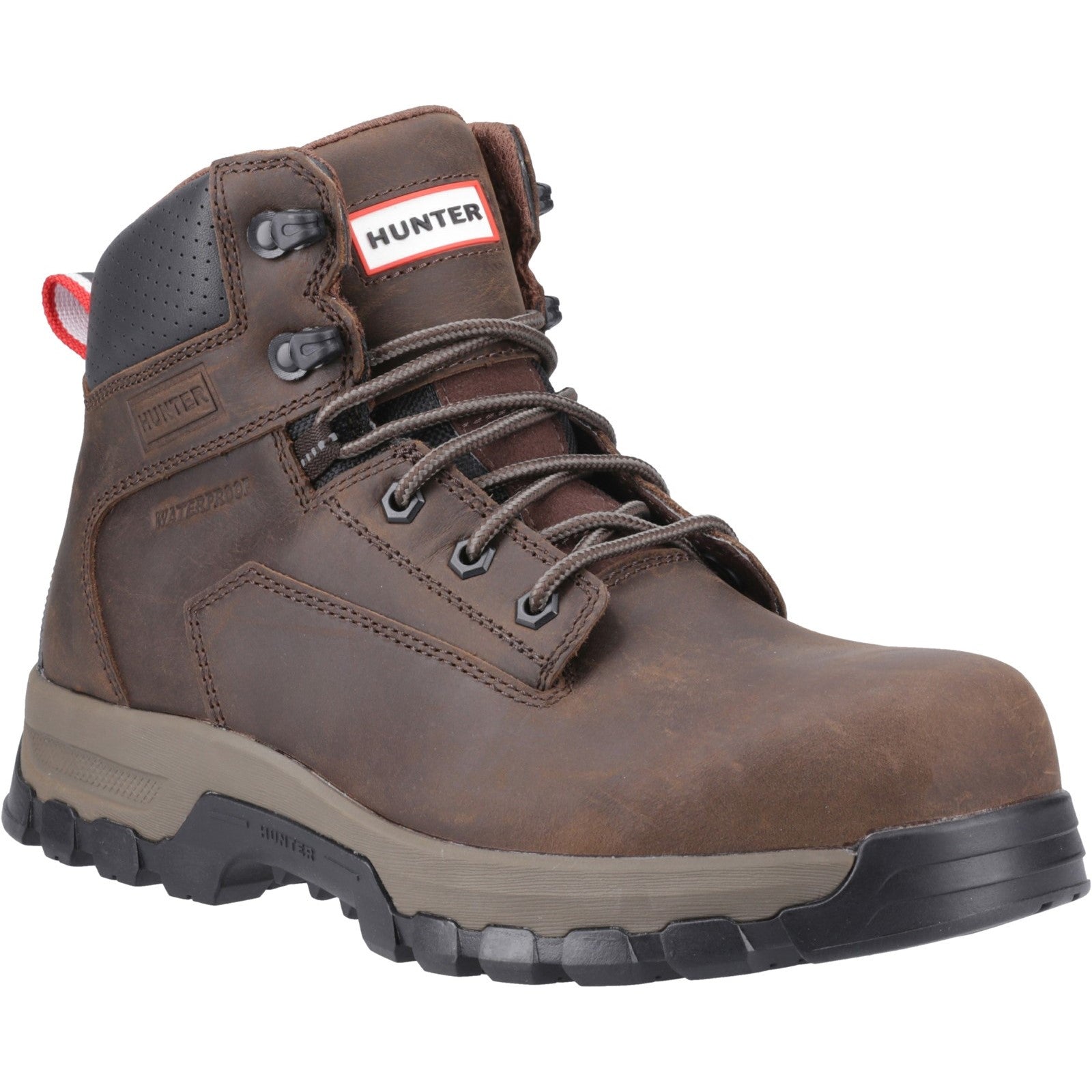 Hunter Safety Men's Lightning Safety Boot #colour_brown