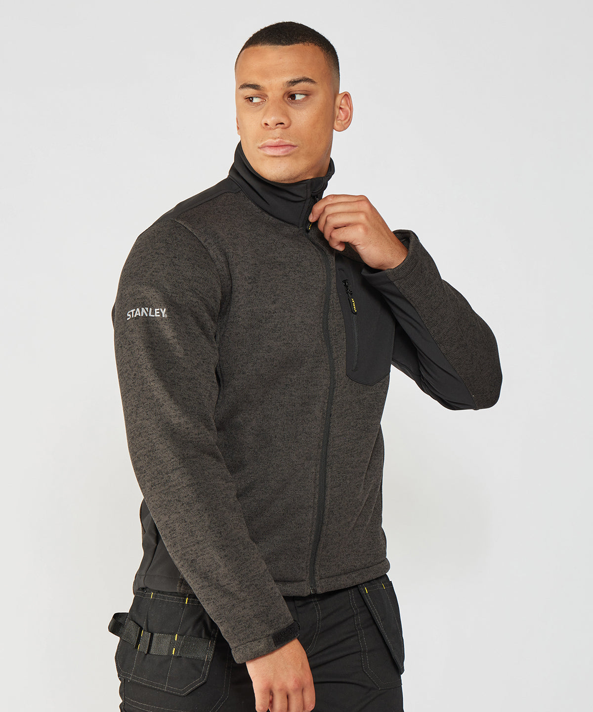 Stanley Workwear Brady Zip-Through Knitted Fleece