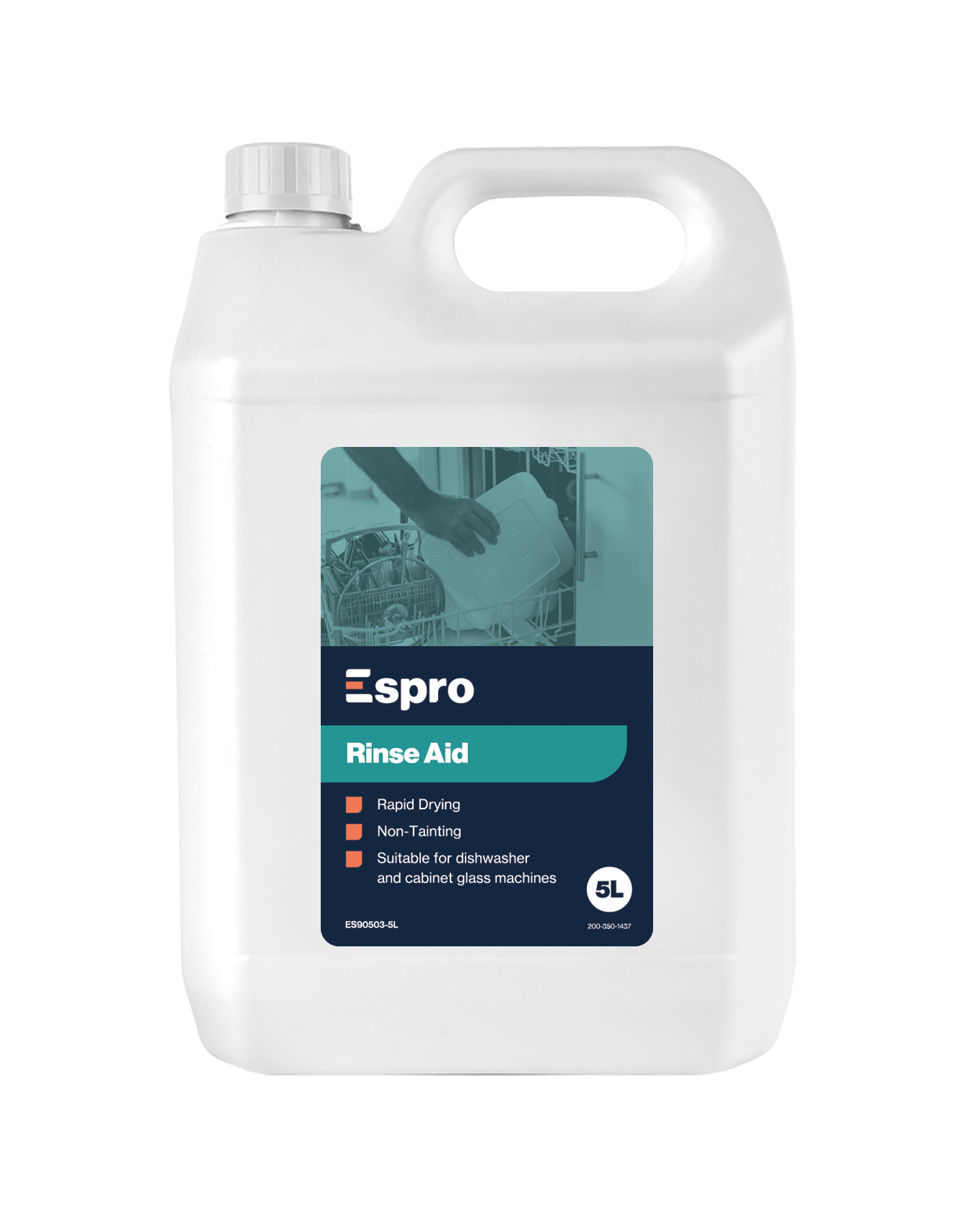Espro 5L Rinse Aid for Machine Dishwash (Pack of 2)