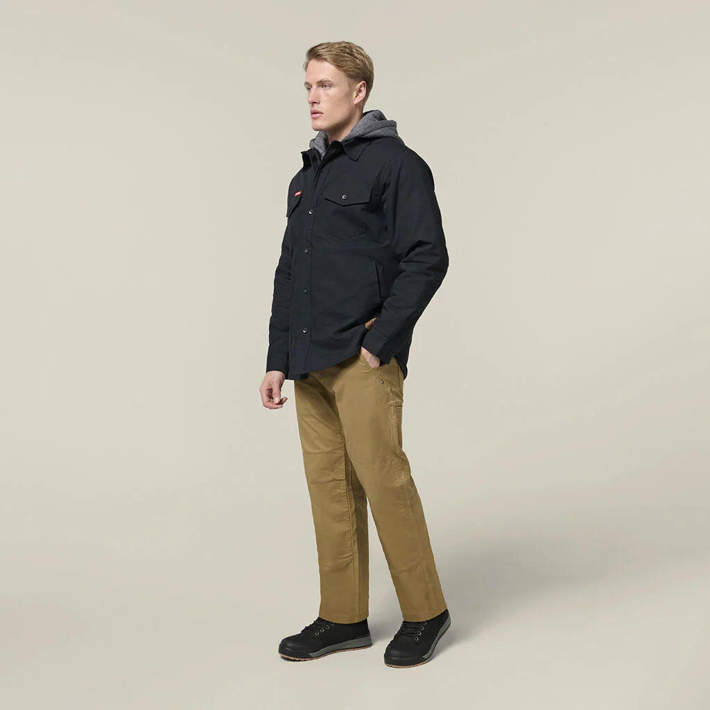 Hard Yakka Quilted Solid Shacket