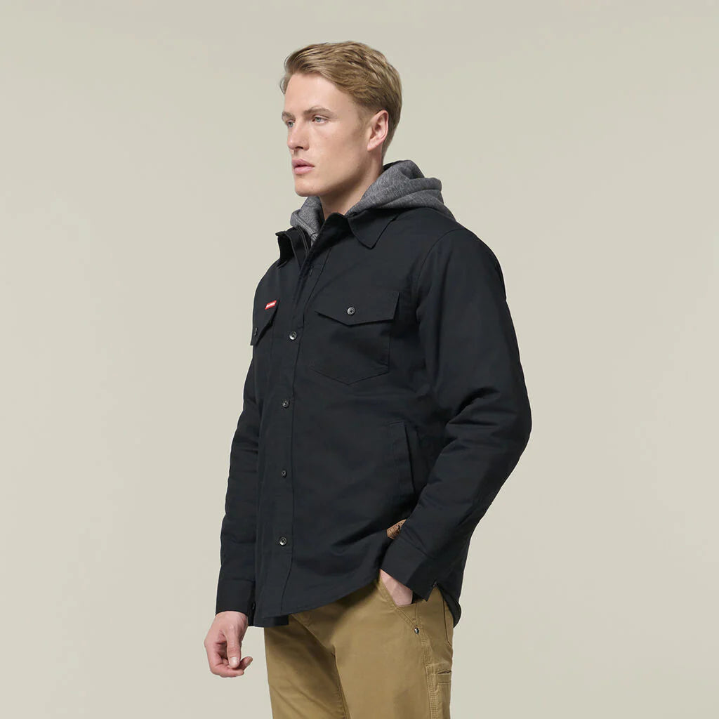 Hard Yakka Quilted Solid Shacket