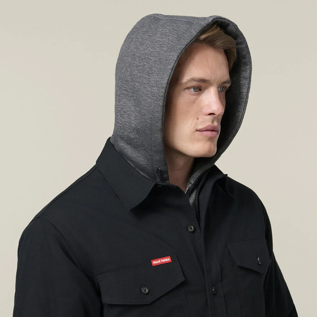 Hard Yakka Quilted Solid Shacket