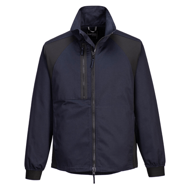 Portwest WX2 Stretch Work Jacket #colour_dark-navy-blue-black
