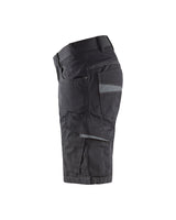 Blaklader Service Shorts 1499 #colour_black-dark-grey