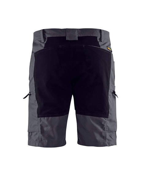 Blaklader Service Shorts Stretch 1449 #colour_mid-grey-black