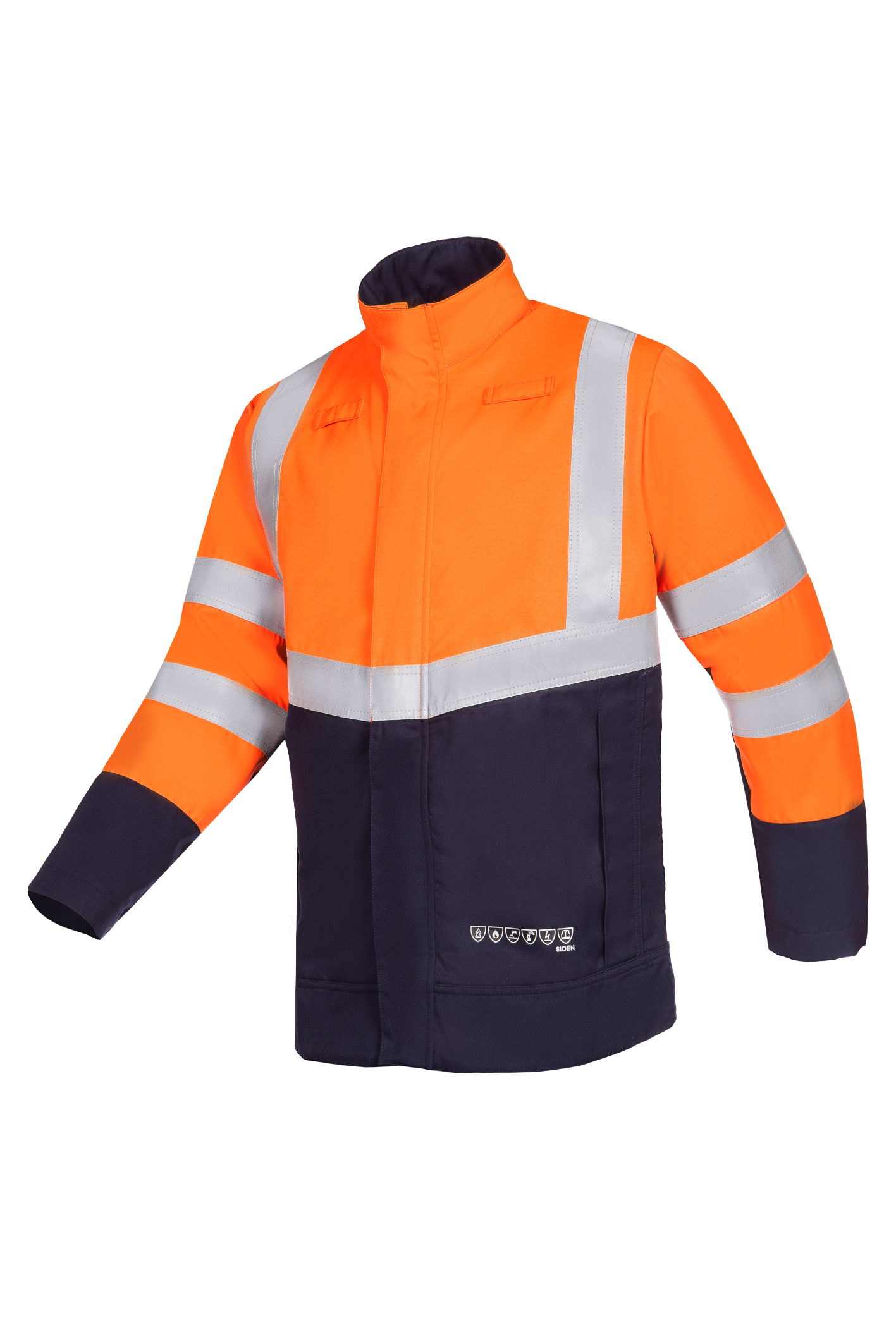 Sioen Pathal Hi-Vis Jacket With Arc Protection (Cl 2)