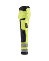 Blaklader Hi-Vis Craftsman Trousers 1568 - Hi-Vis Yellow/Black