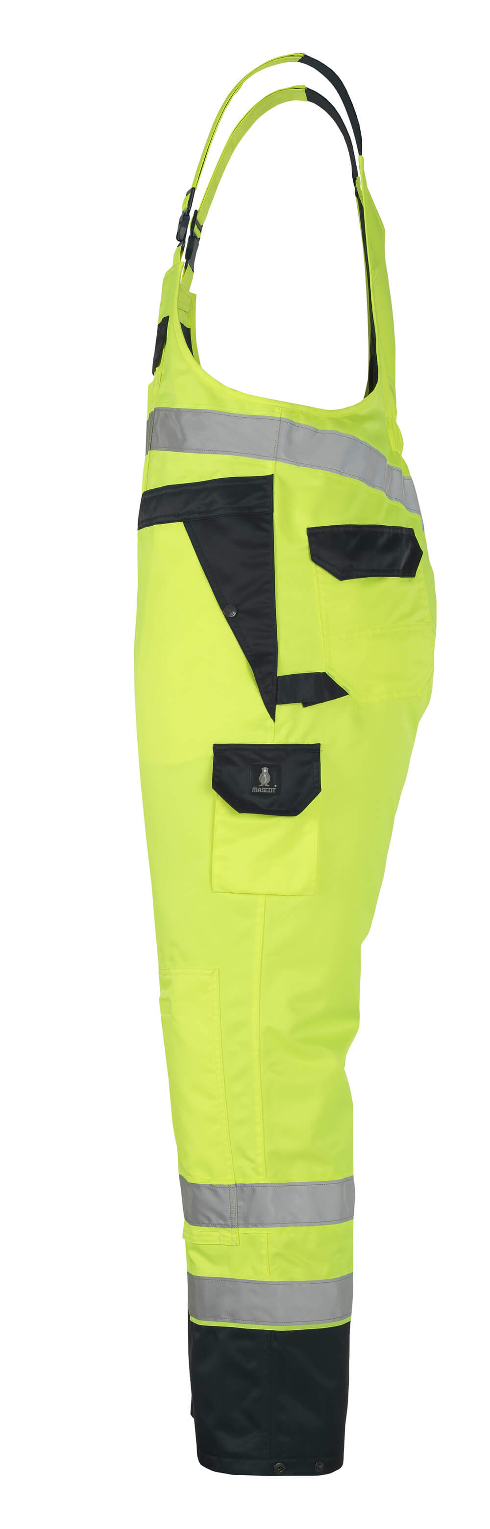 Mascot Safe Image Bib & Brace Over Trousers With Kneepad Pockets 07092