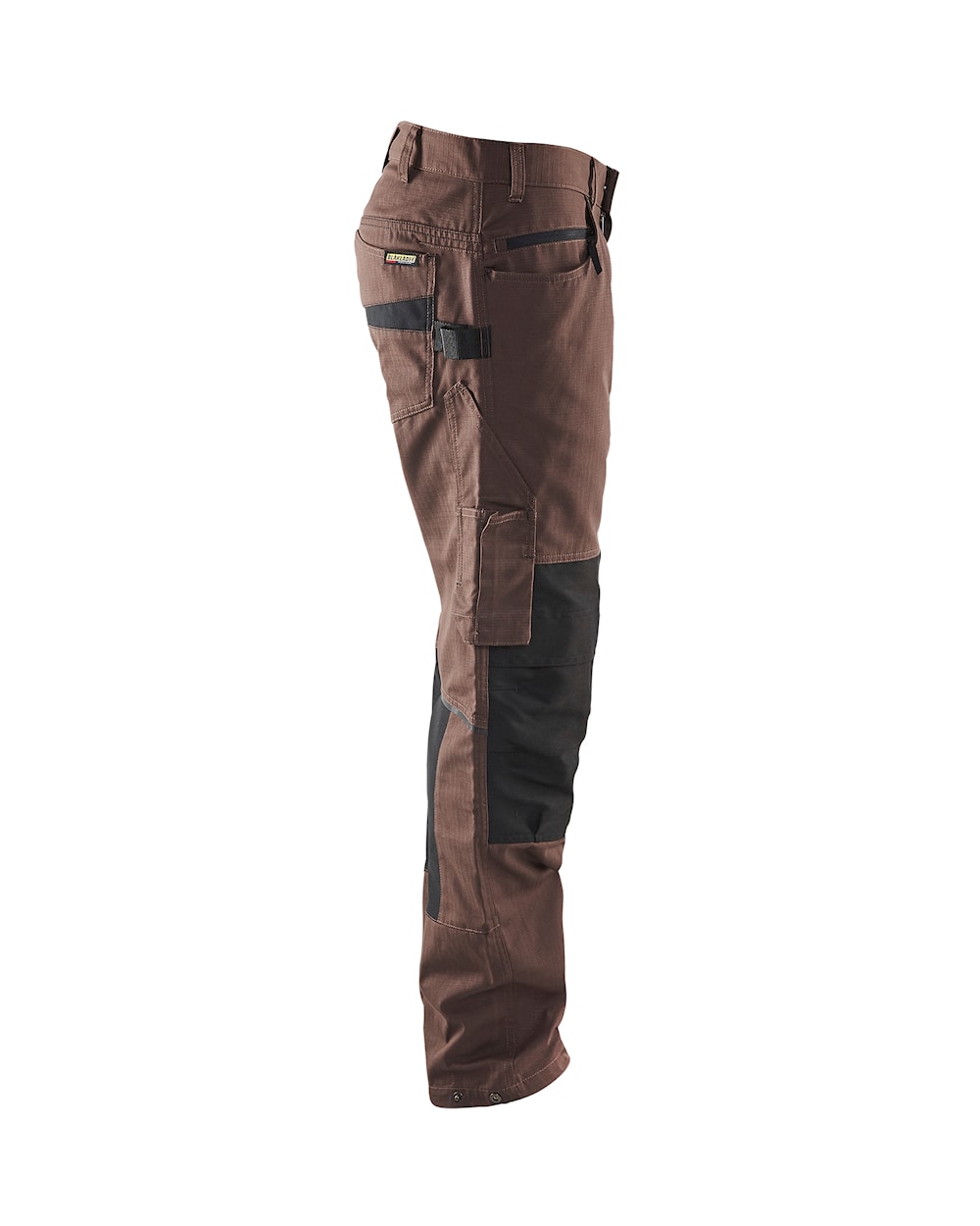 Blaklader Service Trousers with Stretch 1495 #colour_brown-black