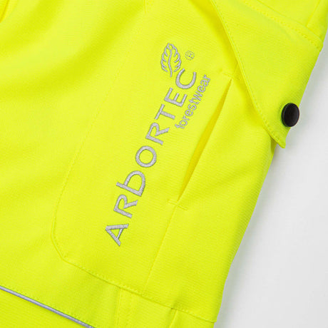 Arbortec Breatheflex Type A/Class 1 Trousers #colour_hi-vis-yellow