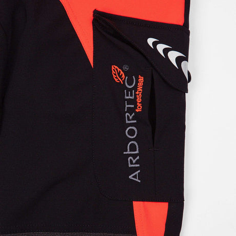 Arbortec Breatheflex Type A/Class 1 Trousers #colour_black-orange