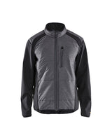 Blaklader Hybrid Jacket 4929 #colour_black-dark-grey