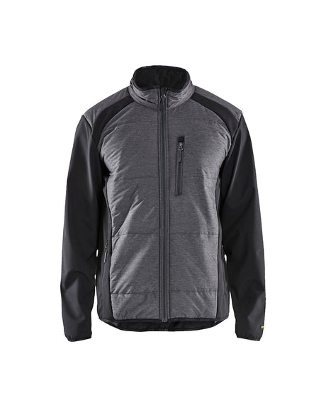 Blaklader Hybrid Jacket 4929 #colour_black-dark-grey