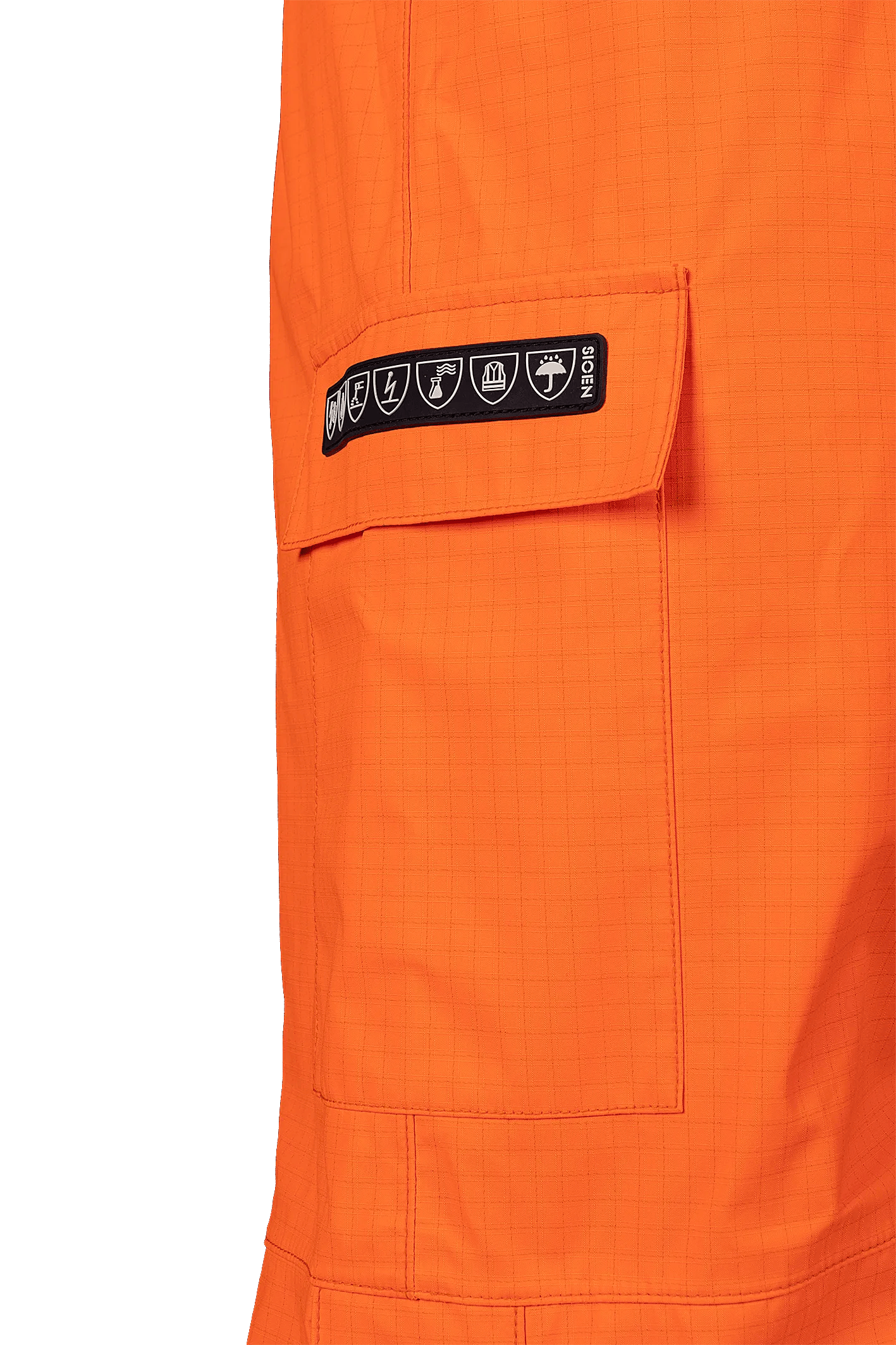 Sioen Winchester Hi-Vis Bib & Brace With Rain And Arc Protection (Cl 1)