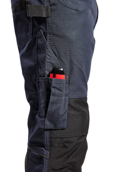 Blaklader Service Trousers with Stretch 1495 #colour_dark-navy-black