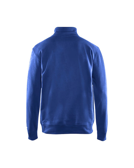 Blaklader Sweatshirt with Half Zip 3369 #colour_cornflower-blue