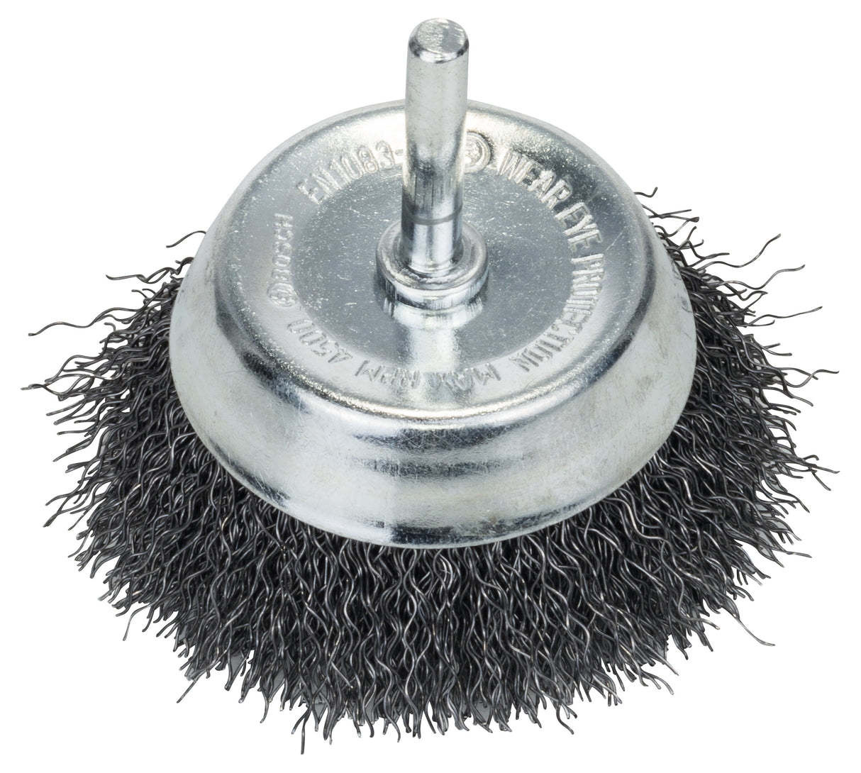 Bosch Professional Cup Brush Crimped 70x0.3 mm Steel 70 mm, 0,3 mm