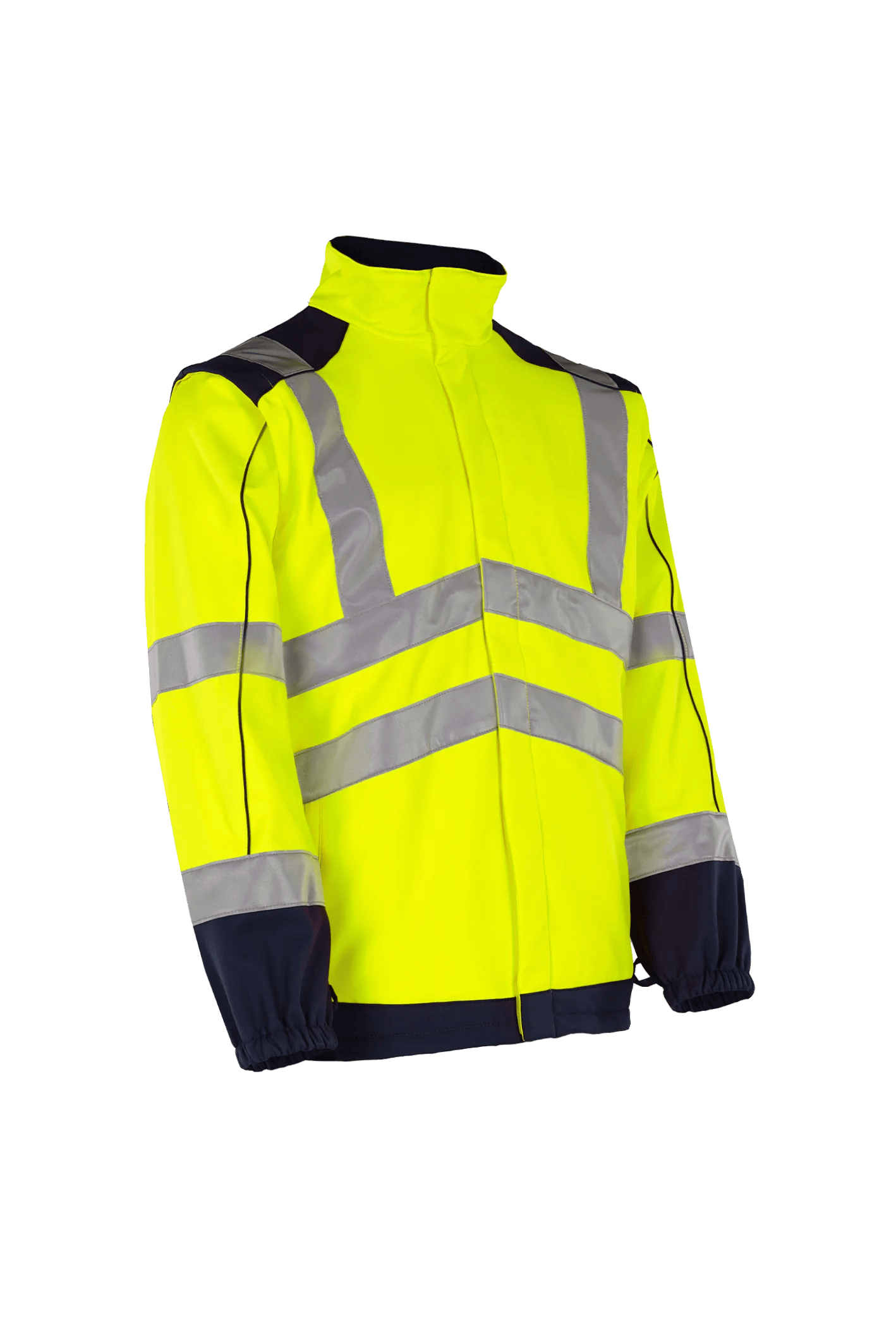 Sioen Drayton Hi-Vis Softshell Jacket With Detachable Sleeves