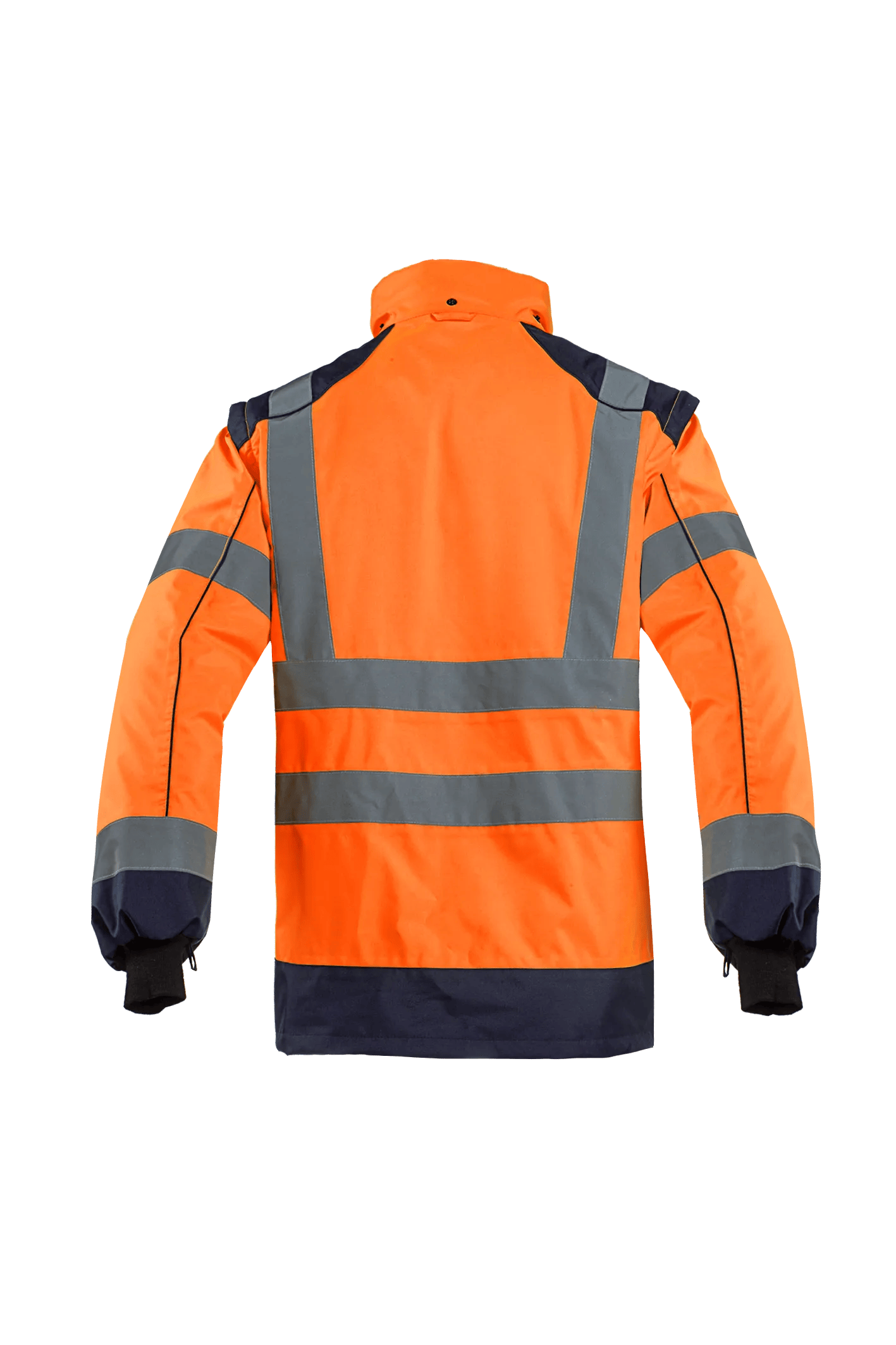 Sioen Alford Hi-Vis Bomber Jacket With Detachable Sleeves