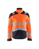 Blaklader Multinorm Inherent Jacket 4089 #colour_orange-navy-blue