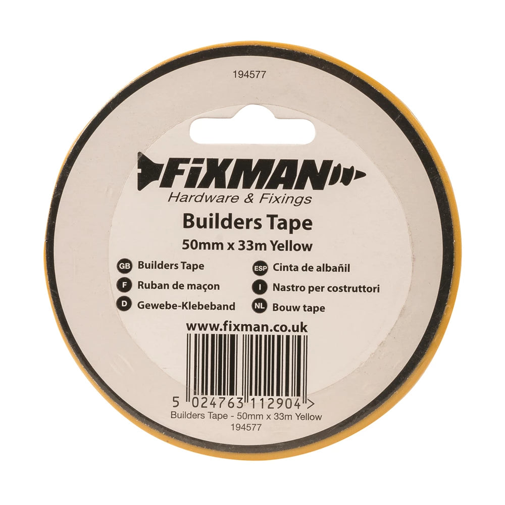 Fixman Builders Tape