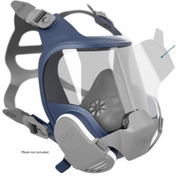 GVS Elipse Full Face Tear Off Visors 1 pc Tearoff Kit PK25