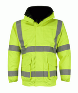Orbit International Atoll: Hydra Matrix Bomber Jacket Yellow