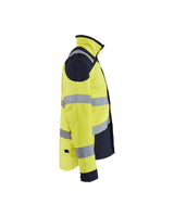 Blaklader Multinorm Inherent Jacket 4089 #colour_hi-vis-yellow-navy-blue