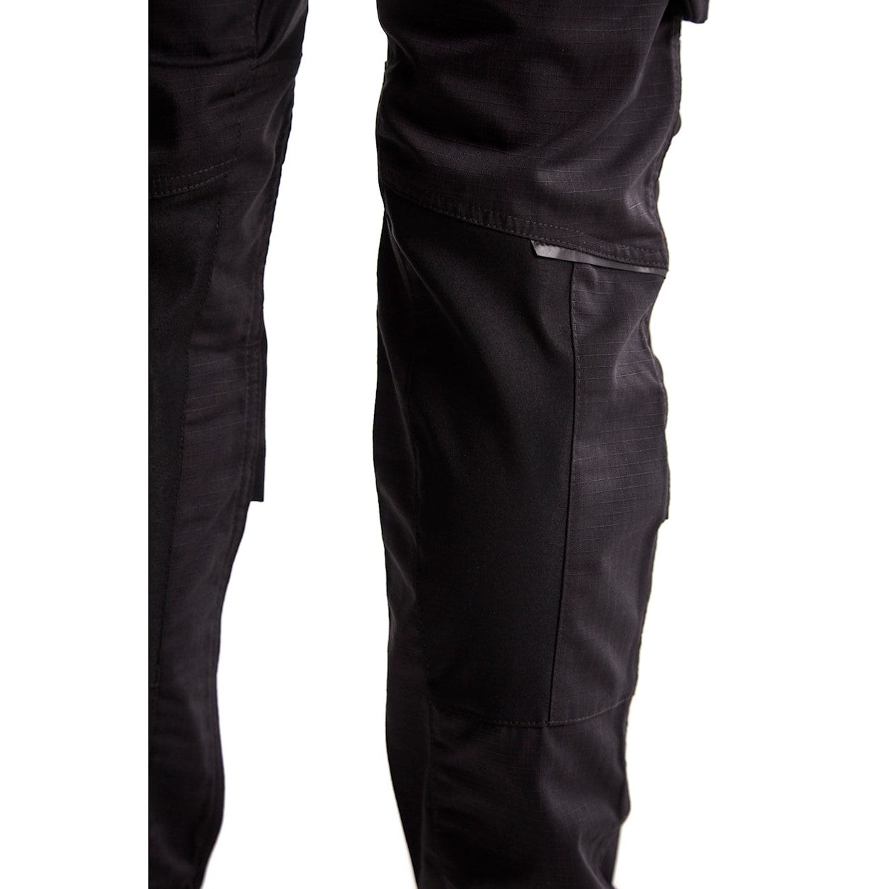 Blaklader Women's Service Trousers with Stretch 7195 #colour_black-dark-grey