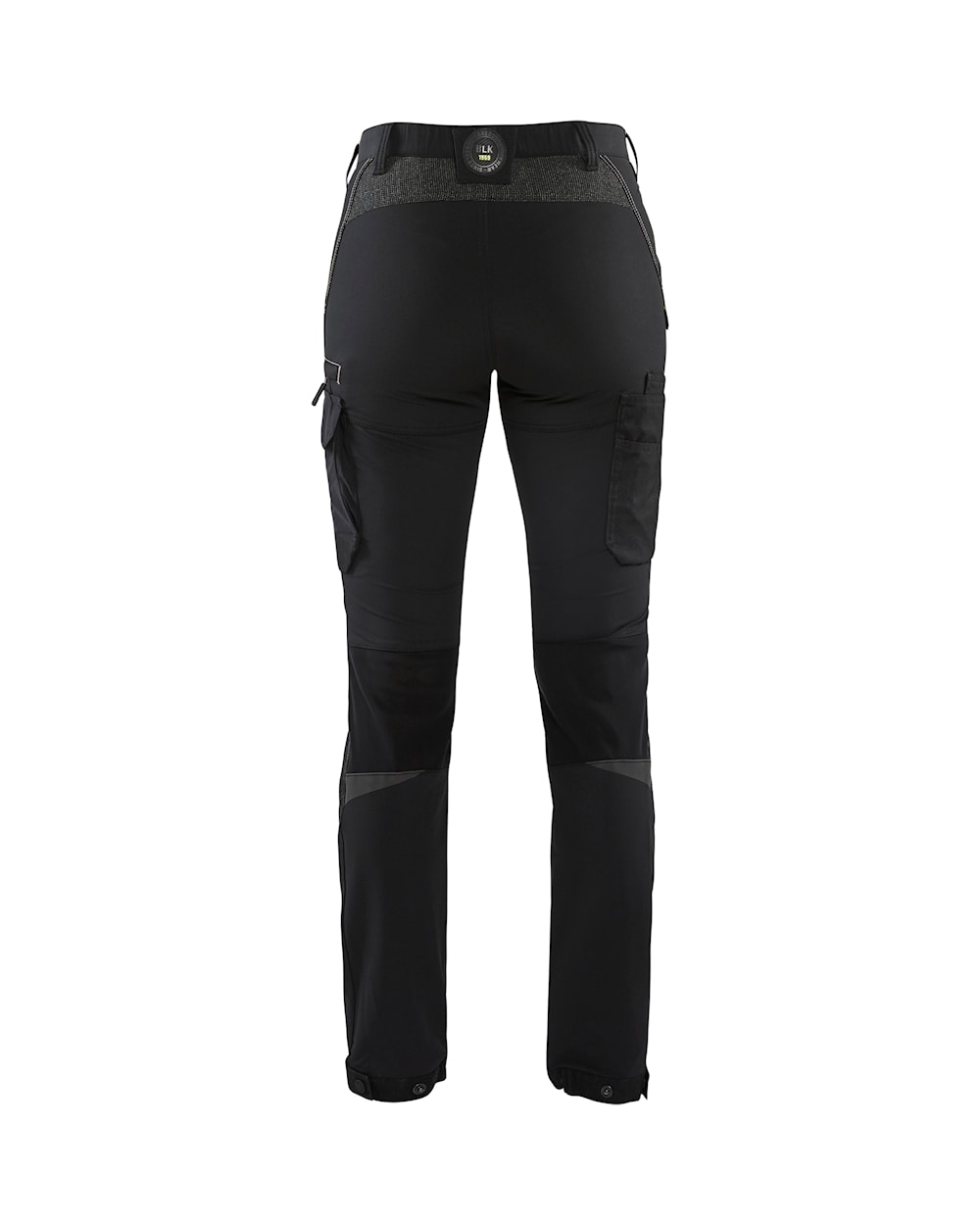 Blaklader Ladies 4-Way Stretch Service Trousers 7122 #colour_black-dark-grey