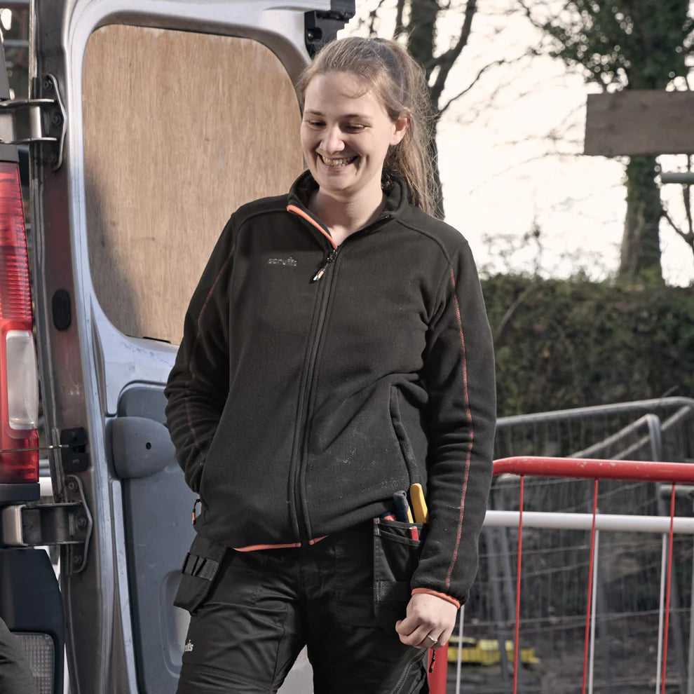 Scruffs Women's Harbour Worker Microfleece Lightweight Work Fleece