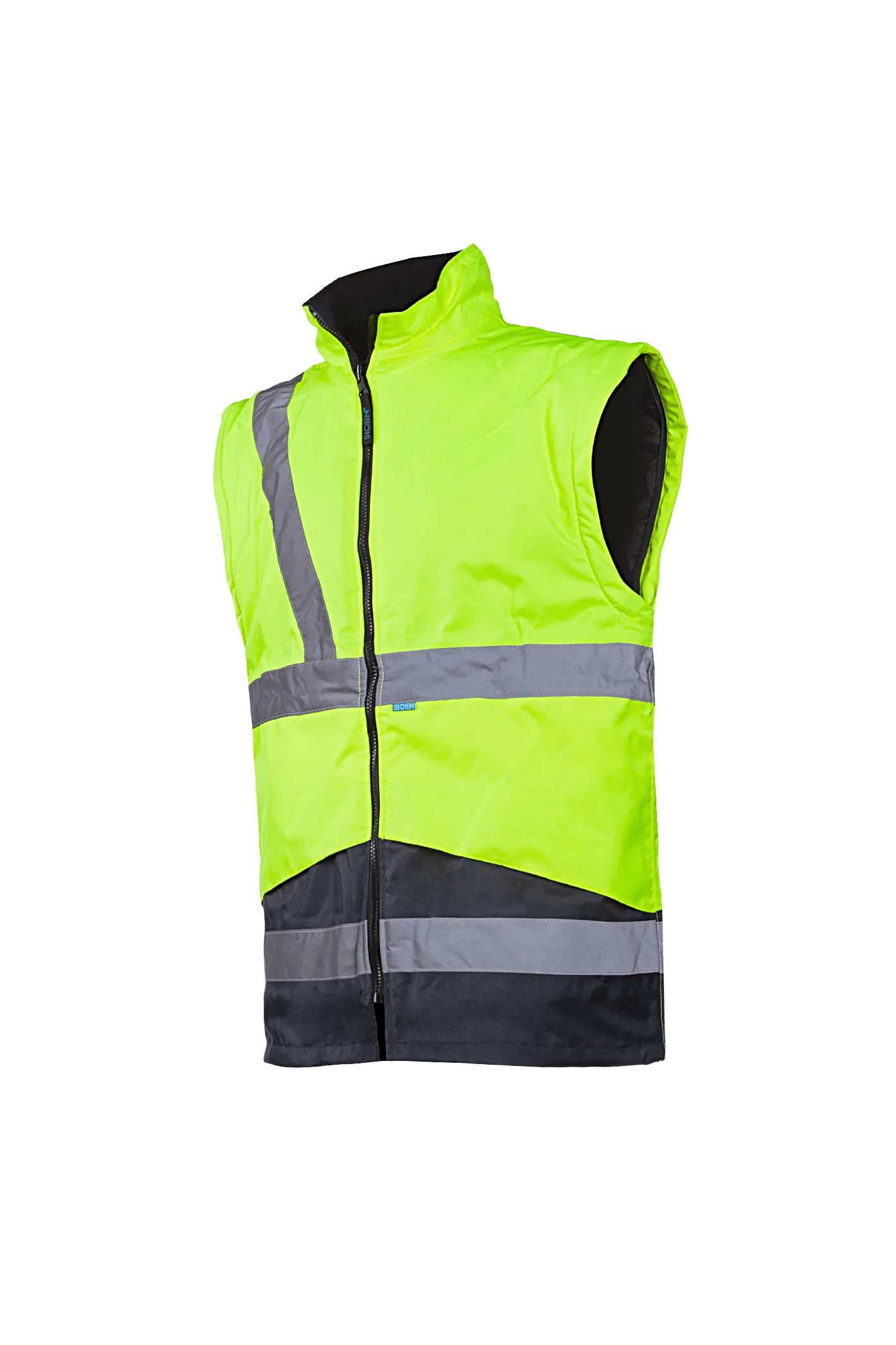 Sioen Skollfield Hi-Vis Rain Jacket With Detachable Bodywarmer