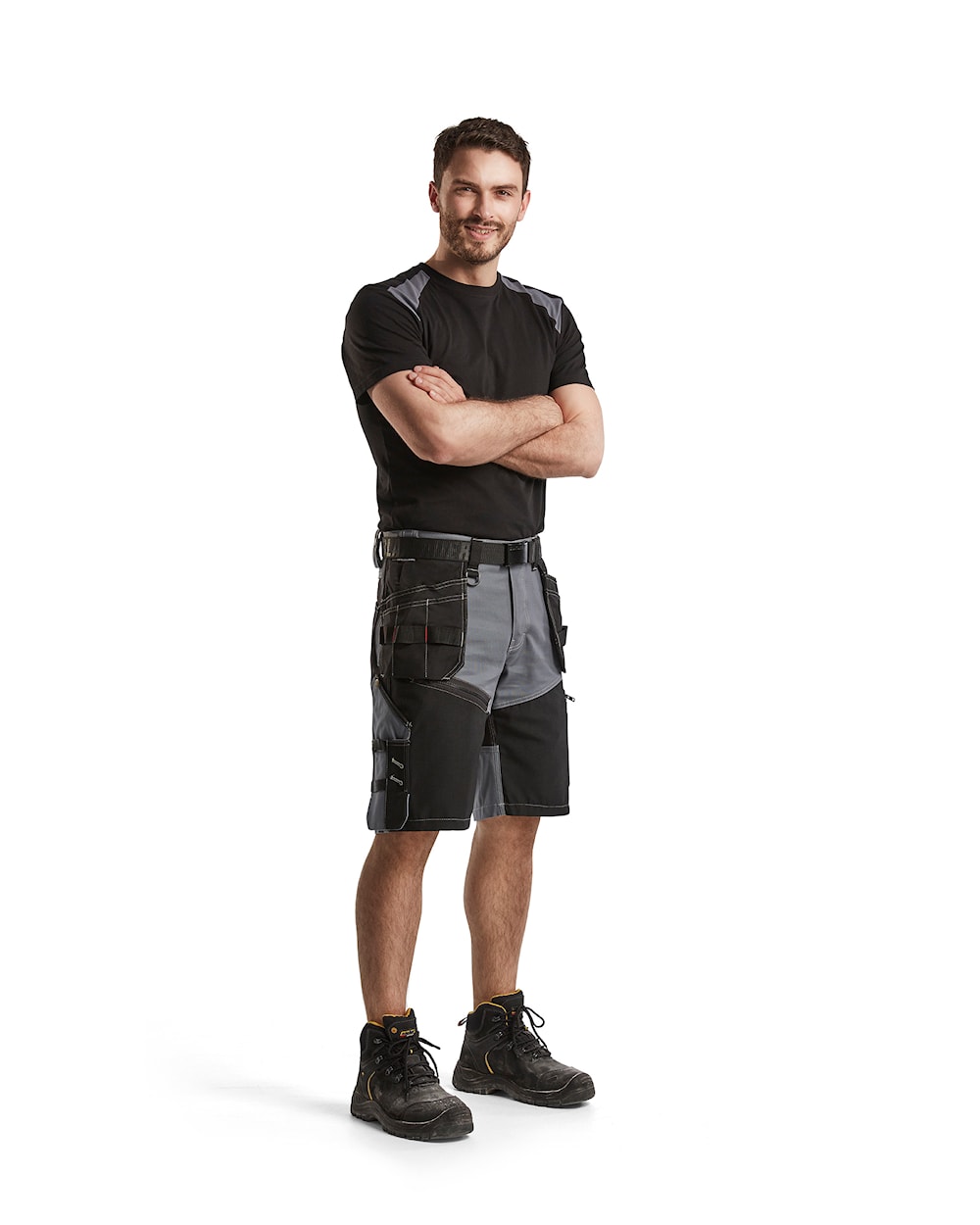 Blaklader Shorts X1500 1502 #colour_grey-black