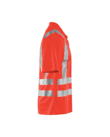 Blaklader Uv Polo Shirt Hi-Vis 3391 #colour_hi-vis-red